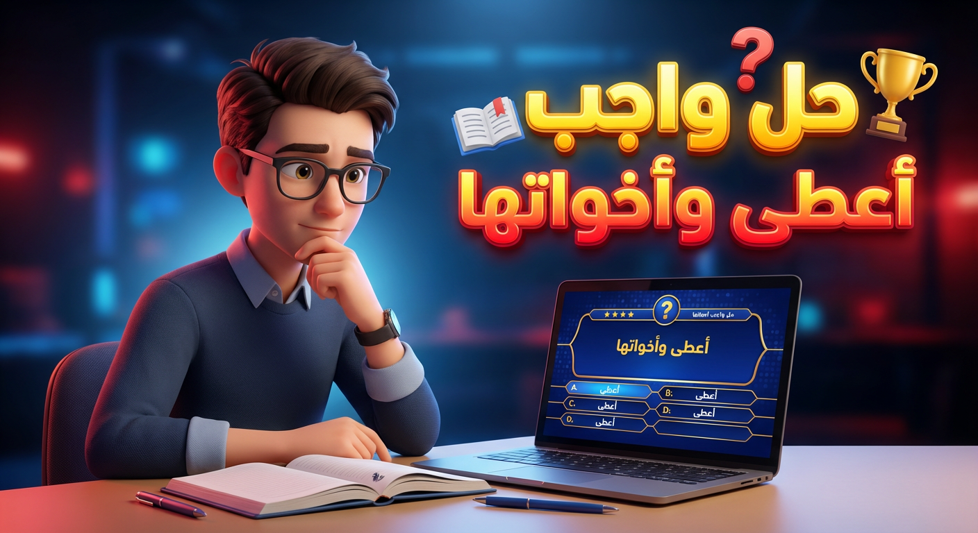 حل واجب أعطى و أخواتها